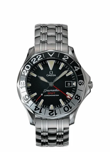 Omega Seamaster Diver 300M Automatic 41 GMT Stainless Steel / Black / Bracelet / Gerry Lopez 2536.50.00 (25365000)